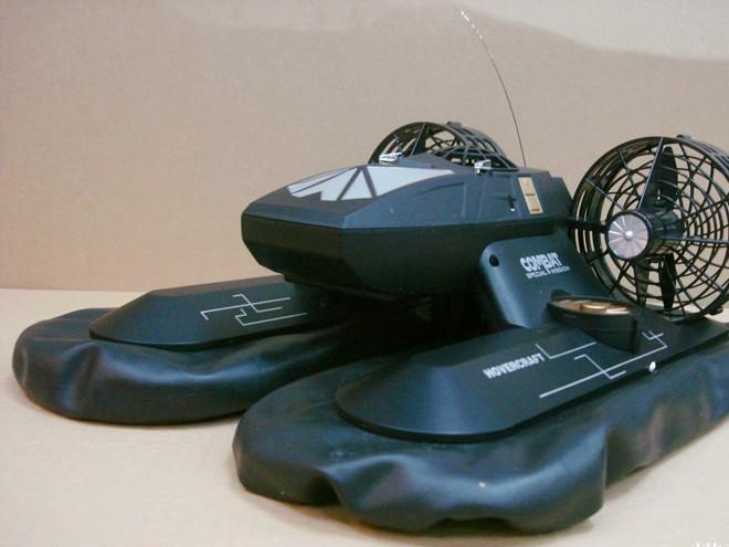 超大电动遥控气垫船遥控船 仿军舰模型儿童玩具 水陆两栖高速快艇图片